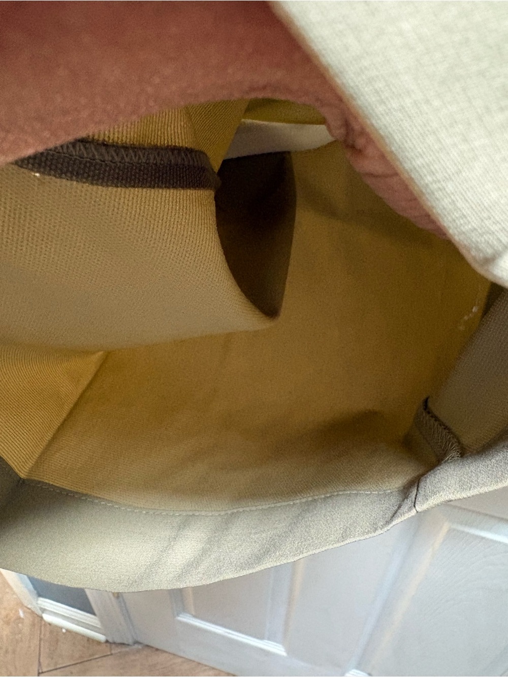 adidas Men’s Tan Flat Front Performance Shorts - Picture 5 of 5